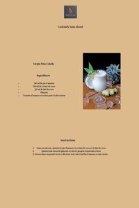 Recettes Cocktails non Alcoolisés