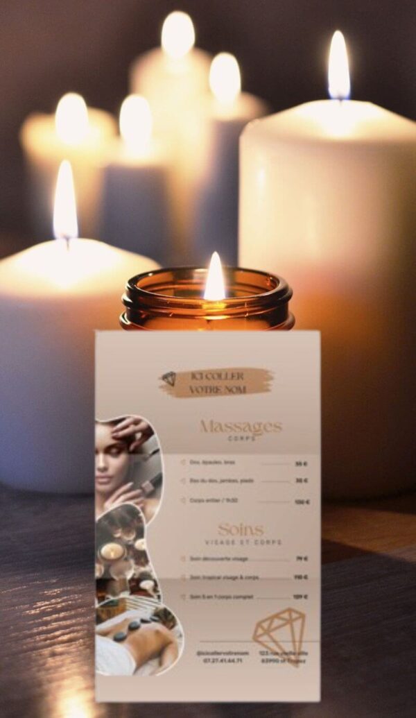 flyer salon beauté