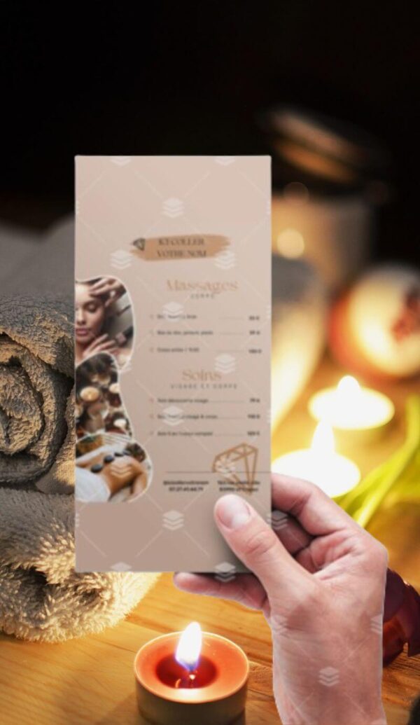 Création flyer beauté