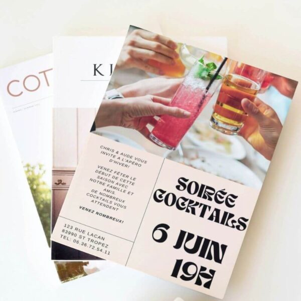 Flyer soirée privée