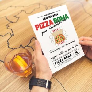 Flyer pour l'Ouverture d'une Pizzeria