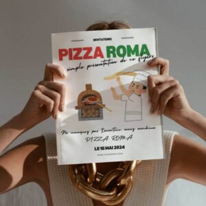 Pizza flyer design