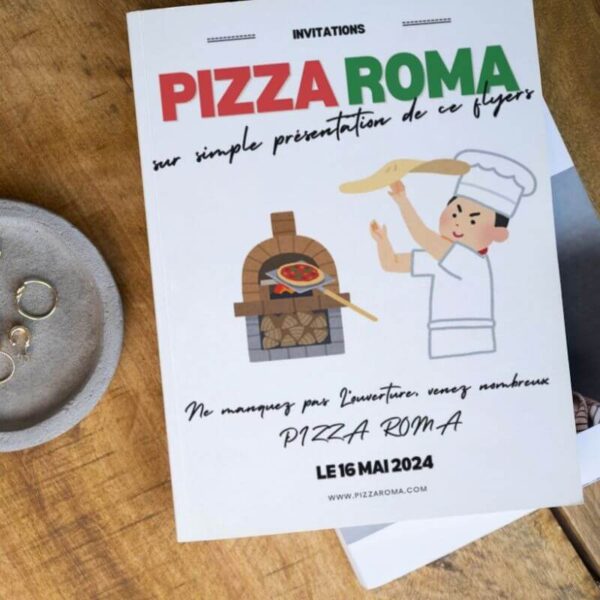 Design flyer restaurant