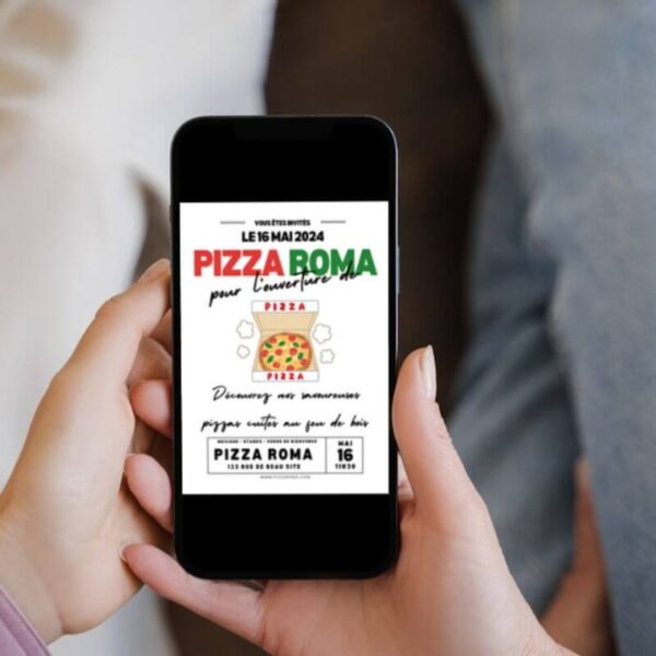 Flyer restaurant pizza