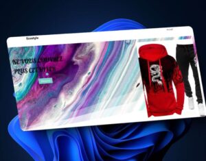 page d'accueil WordPress